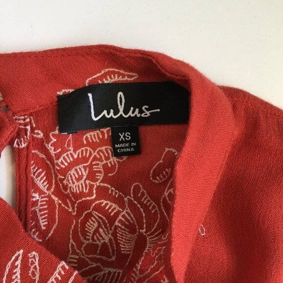 Long Sleeve Lulu's Embroidery Top - Picture 5 of 12